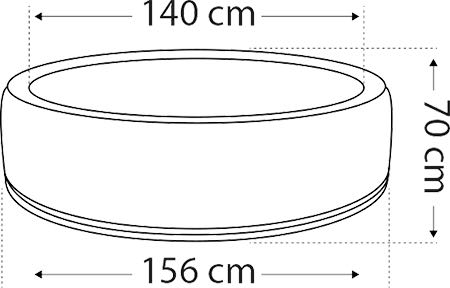 Dimensions bassin