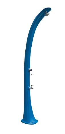 Douche solaire 32l COBRA Bleu avec rince-pieds