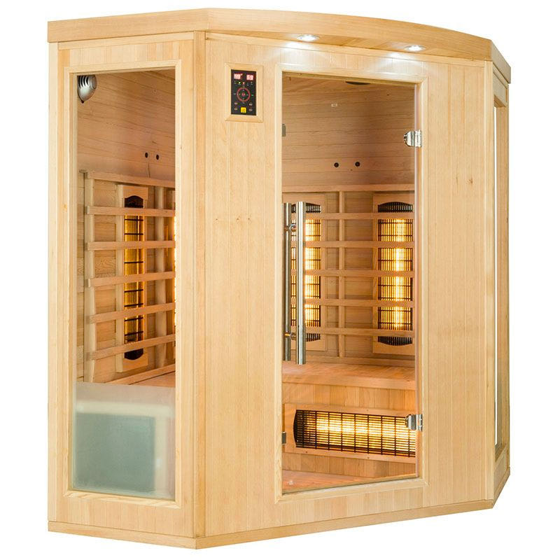 Sauna Infrarouge Apollon Quartz 3-4 places